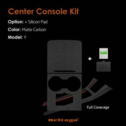 Reltago® Real Carbon Central Console Kit