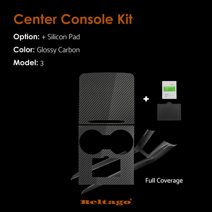 Reltago® Real Carbon Central Console Kit