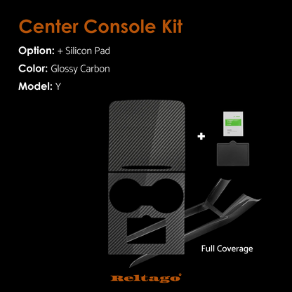 Reltago® Real Carbon Central Console Kit